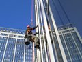 Cleaning aluminum structure and windows