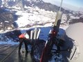 Reparatur einer Mobilfunkantenne in Ruhpolding