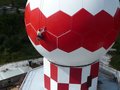 Sealing the Radome in Guyana 2009